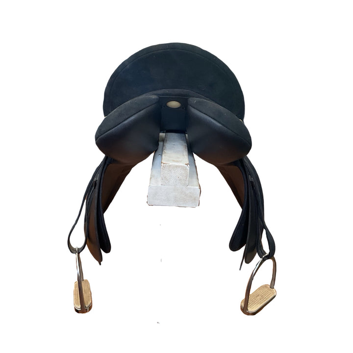 16.5" Wintec 2000 Adjustable Used All Purpose Saddle with Irons and Webbers