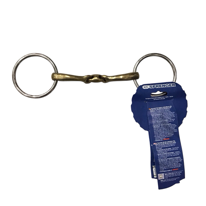 Herm Sprenger 5.5" Dynamic RS French Link Loose Ring Snaffle New - H