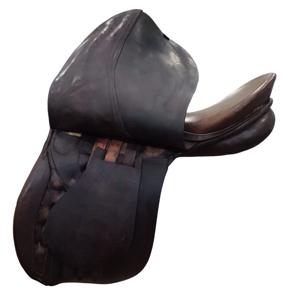 17.5" Passier K-BAUM Medium Used Dressage Saddle - H