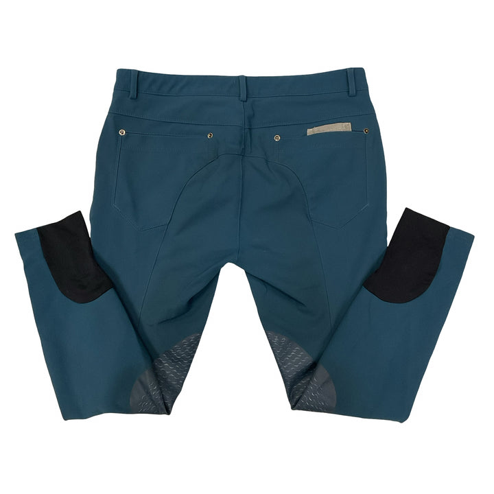 Animo Women's IT52 Knee Patch Schooling Breech Blue Used