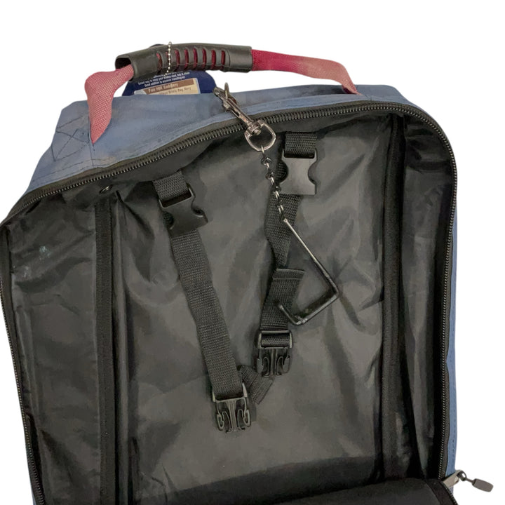 LeMieux Show Kit Bridle Bag Blue Used - H