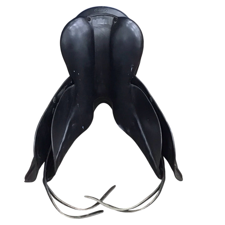 18" Prestige Dressage 2000 32cm Med/Narrow Used Dressage Saddle - H