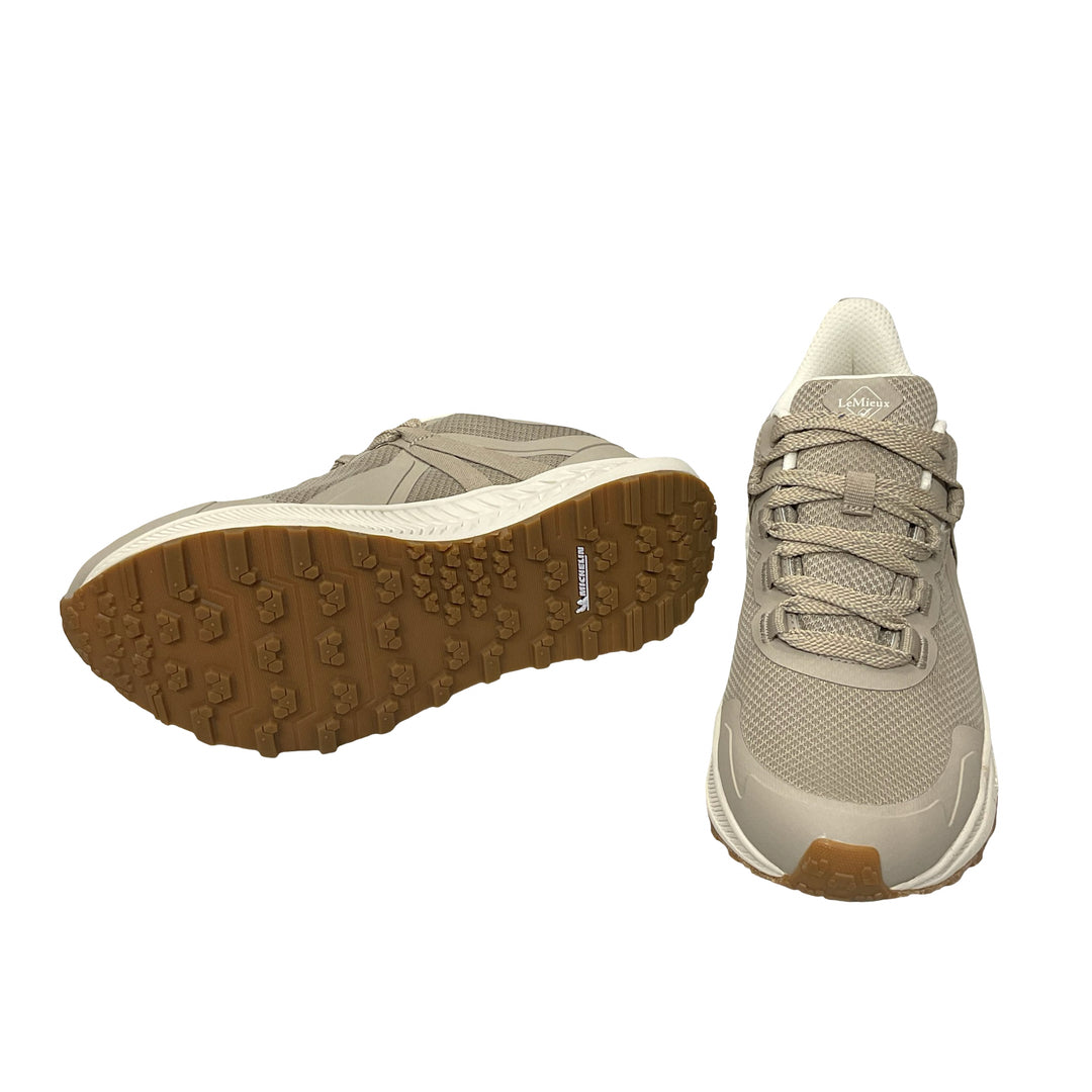 LeMieux Women's 7.5 Trax Waterproof Sneaker Tan New