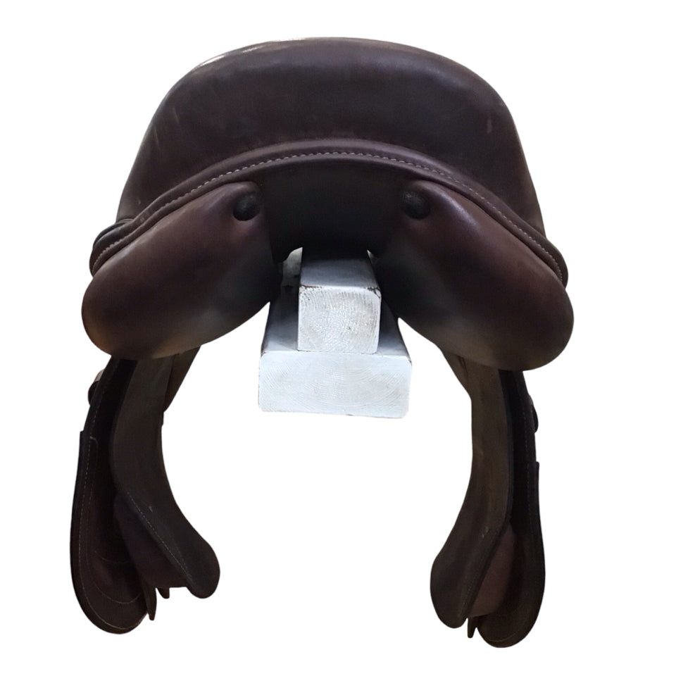 17.5" Dover Circuit Premier Medium Used Hunter/Jumper Saddle - H