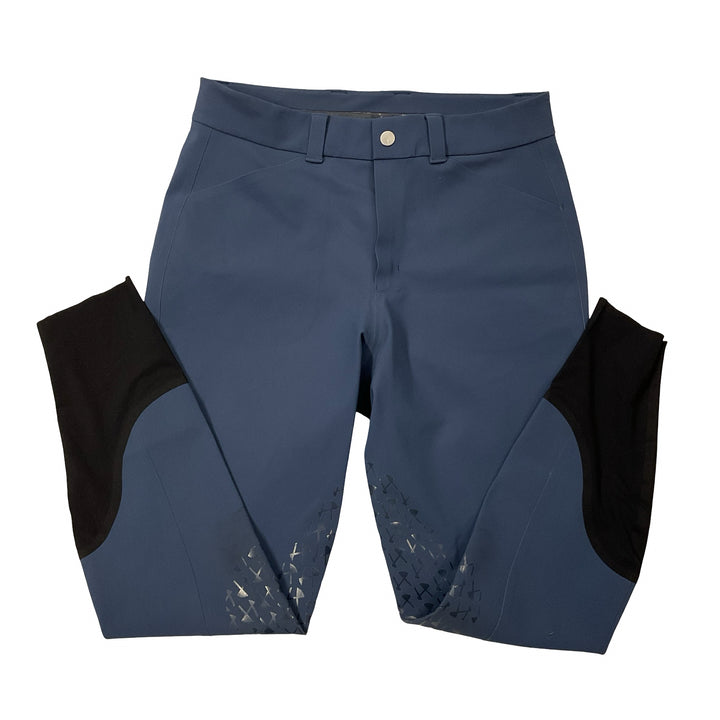 Free Jump Men's 42 Milo Knee Patch Schooling Breech Blue Used