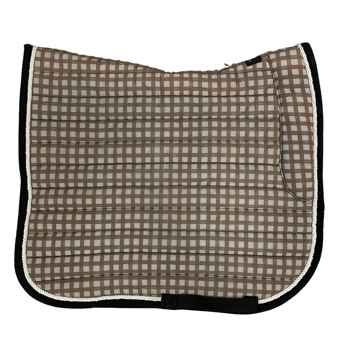 Laura Tweedie All Purpose Saddle Pad Brown Plaid Used
