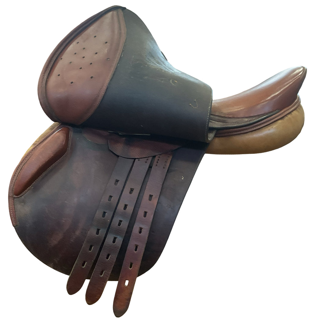 16" Union Hill Masters Medium Used Childs Hunter/Jumper Saddle