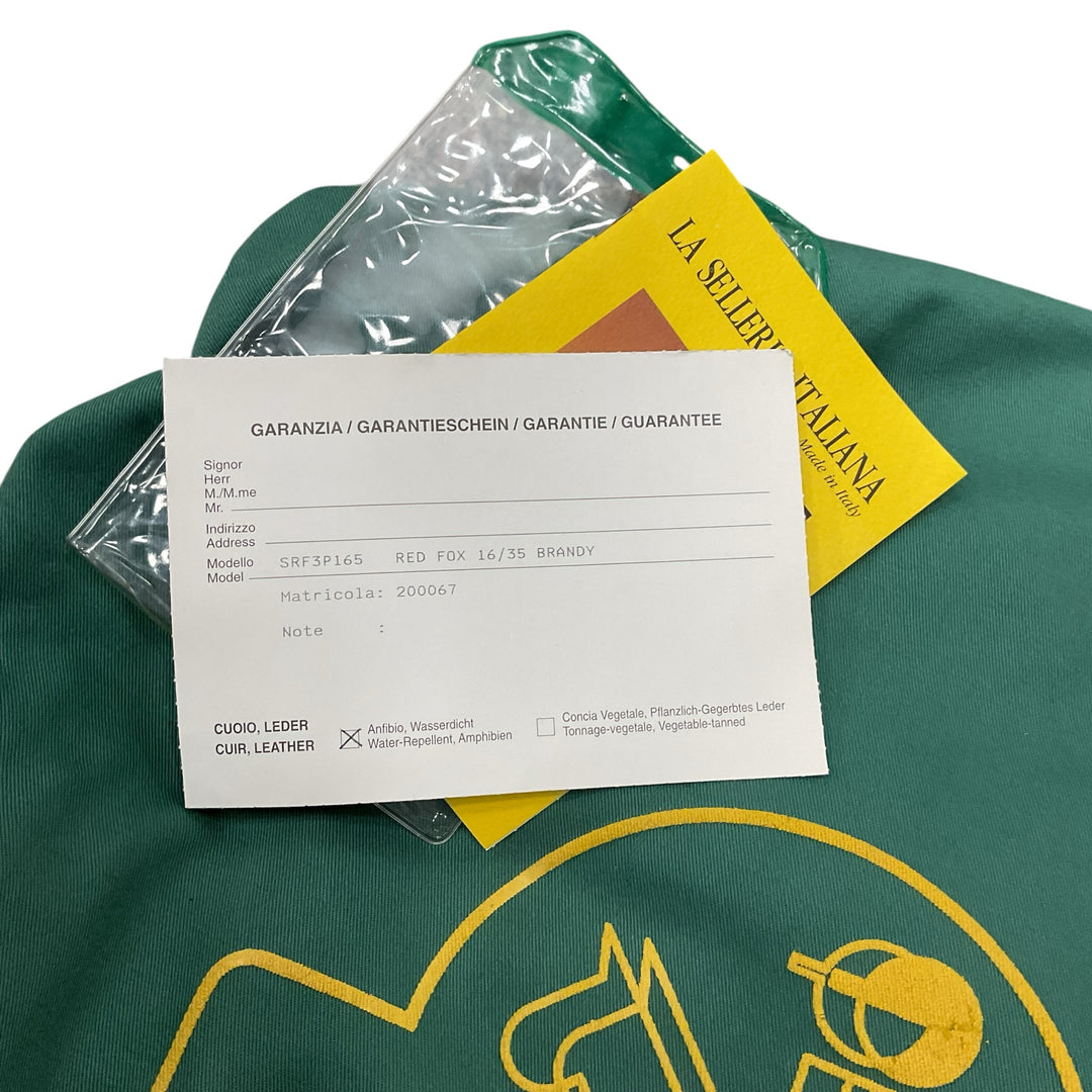 16" Prestige Hippos Red Fox 35cm Wide Like New Childs Hunter/Jumper Saddle - H