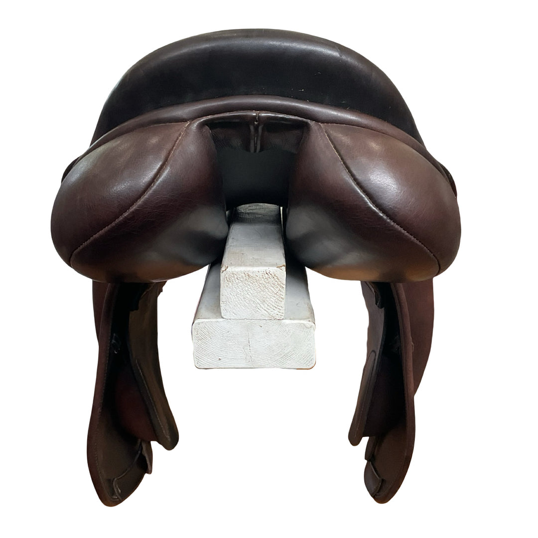 17.5" County Custom Solution Medium Used Hunter/Jumper Saddle