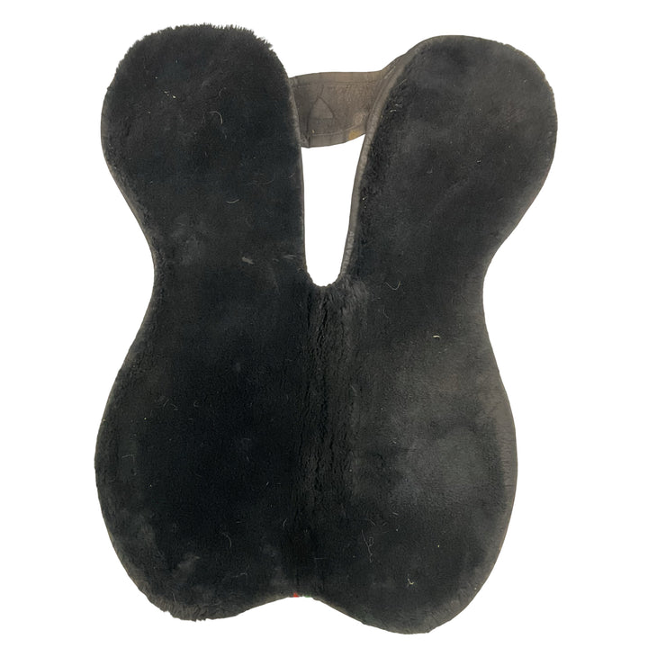 Acavallo Withers Free Full Sheepskin Medi-Cal Soft Gel Half Pad Black Used - H