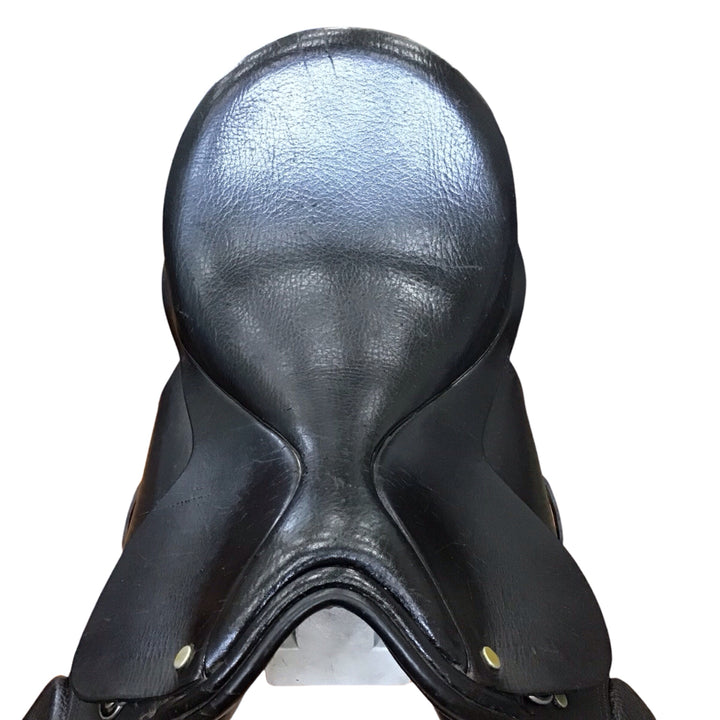 17.5" State Line Cambridge Wide Used Dressage Saddle - H