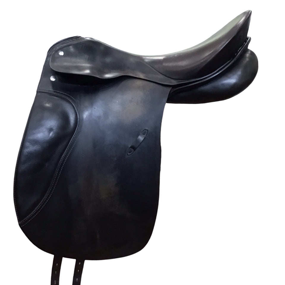 18" Passier Optimum Medium Used Dressage Saddle - H