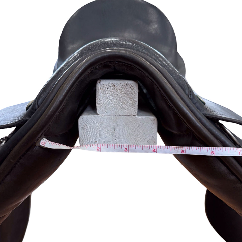 17.5" Centaur Wide Used Dressage Saddle - H