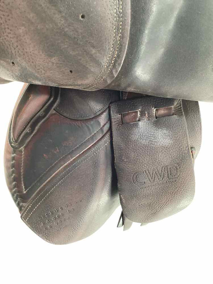 16" Childrens CWD used close contact saddle nice pony saddle B
