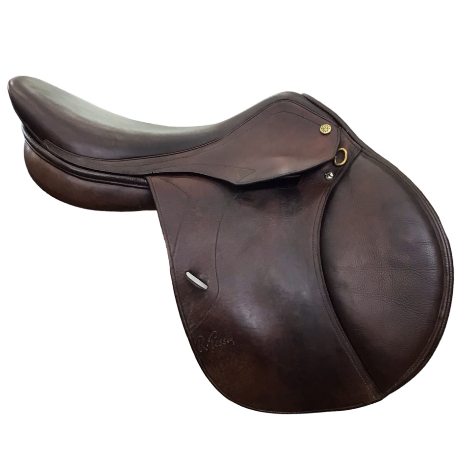 17.5" Pessoa Gen-X Elita II Adjustable Used Hunter/Jumper Saddle - H