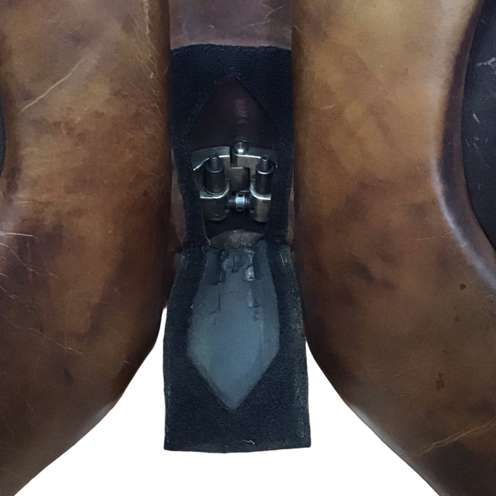 17" M. Toulouse Annice Adjustable Used Hunter/Jumper Saddle - H