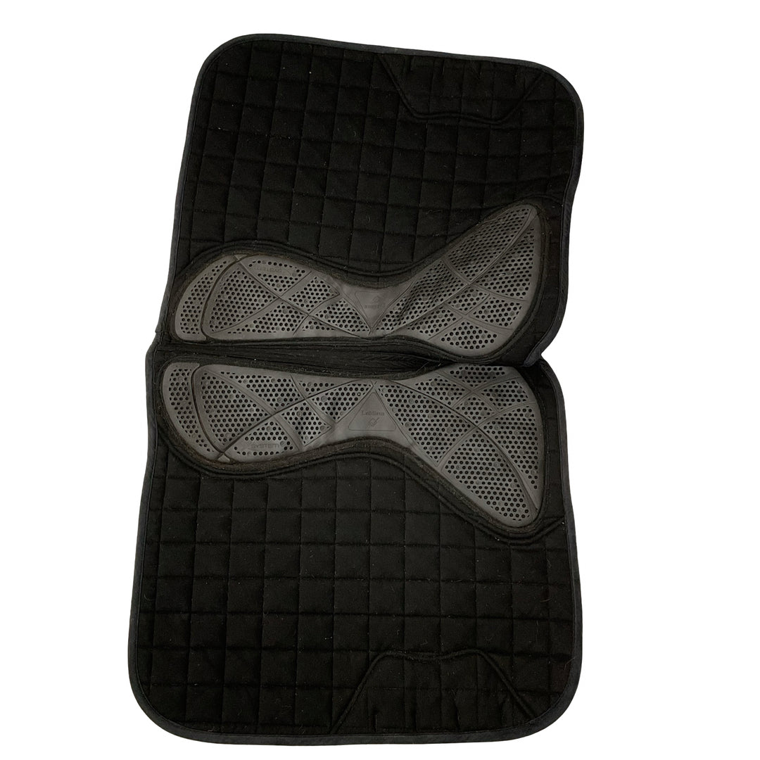 LeMieux Large Dressge X Grip Silicone Saddle Pad Black Used