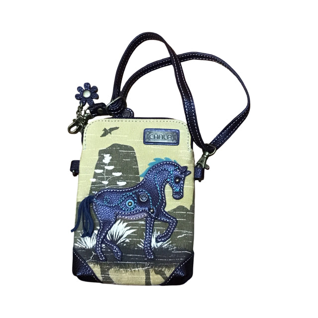 CHALA Horse Cellphone Crossbody USED B