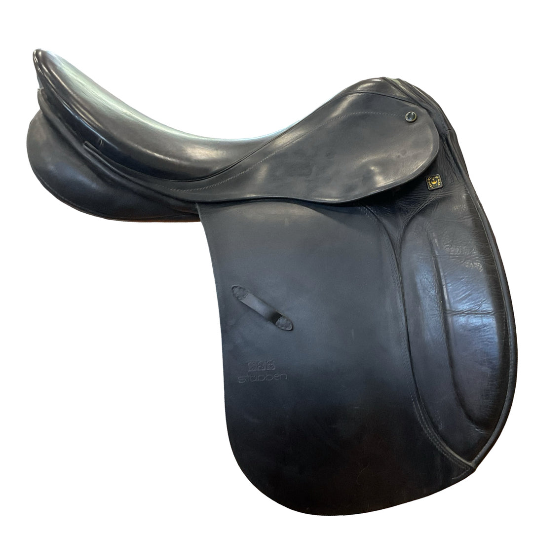 17.5" Stubben Roxanne 29cm Medium Used Dressage Saddle