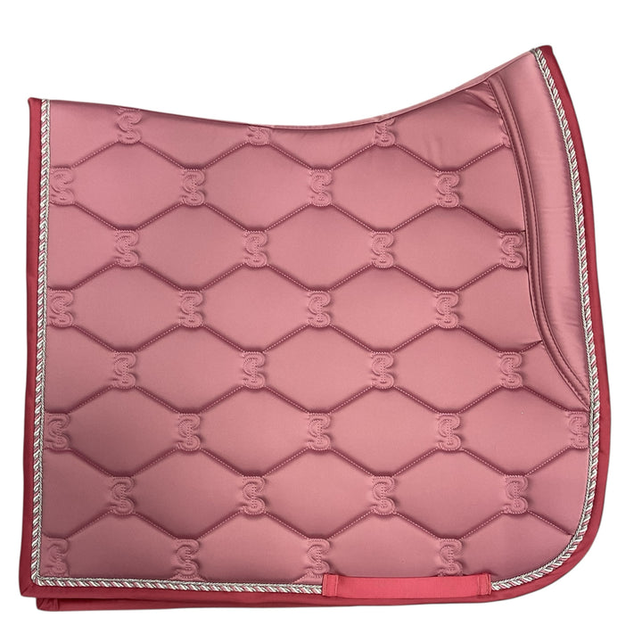 PS of Sweden Signature Dressage Pad Faded Rose Berry New - H