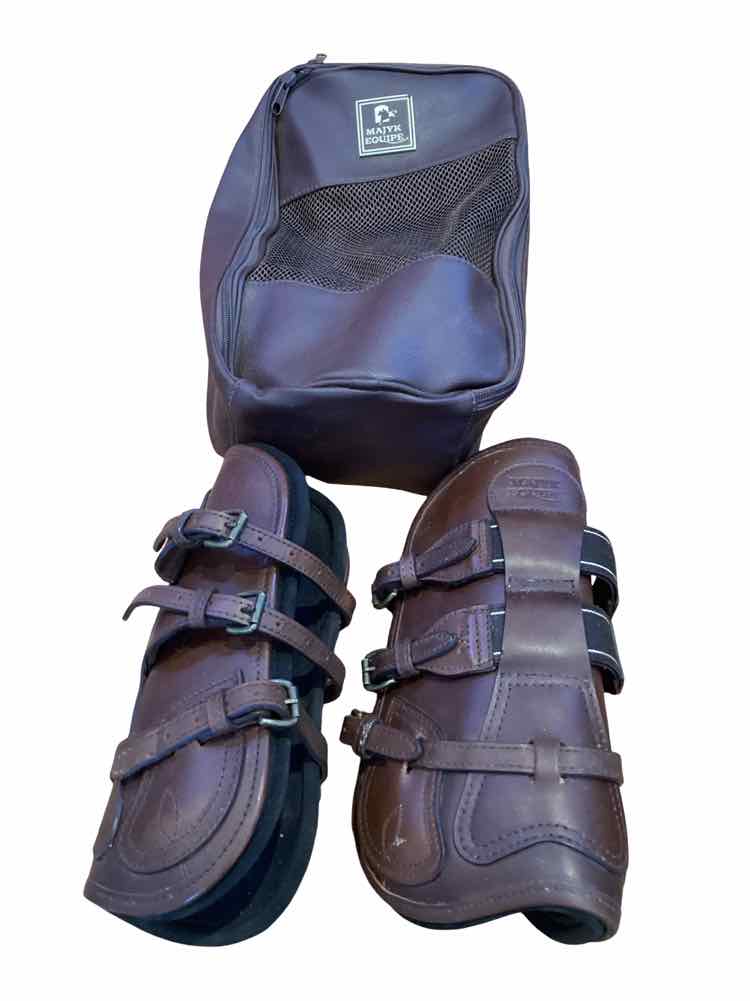MAJYK EQUIPE M/L Leather Tendon Boots USED B