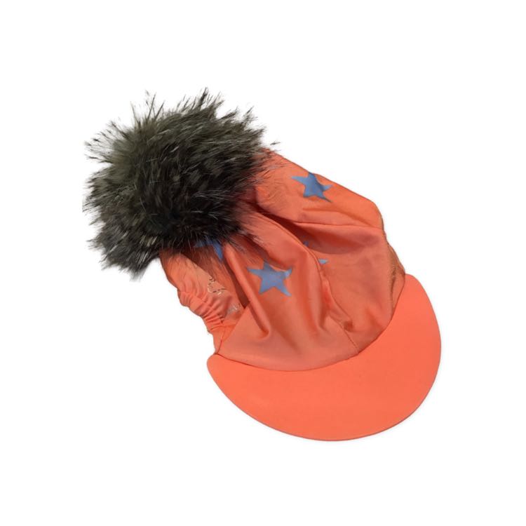 STOCKINJUR Pom Pom Helmet Cover USED B