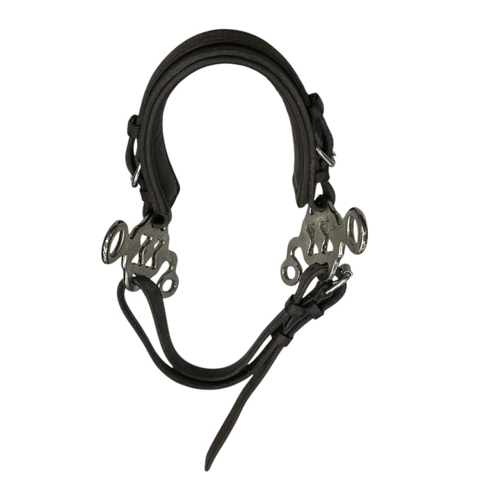 Nunn Finer Double Biscuit Hackamore Brown Used - H