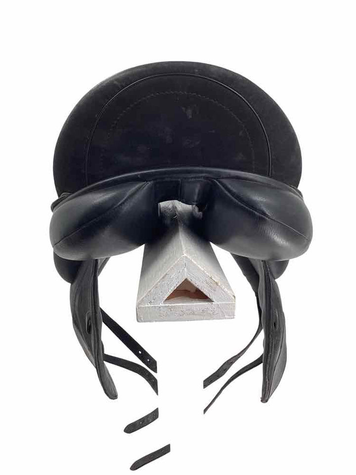 18" Custom Icon flight used monoflap dressage saddle