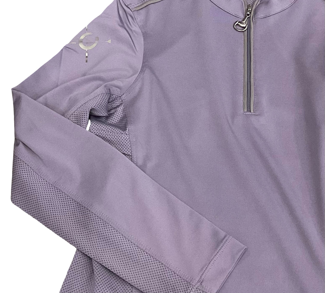 Chestnut Bay Child Medium Performance Rider SkyCool Youth Shirt Jasper New - H