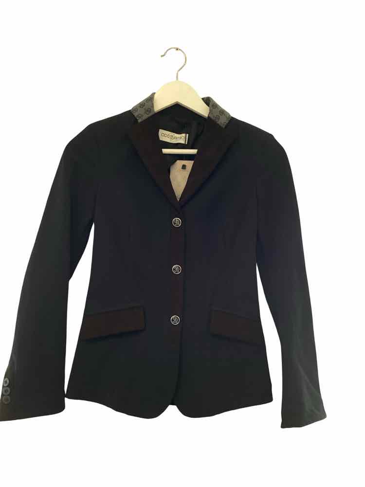 ACCADEMIA ITALIANA new ladies size 4 navy show coat B