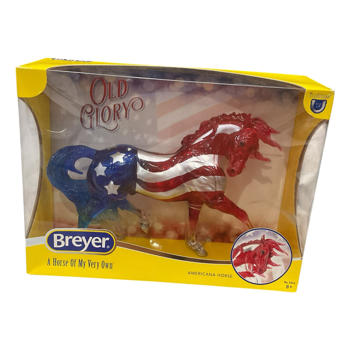 Breyer Old Glory Americana Horse Toy Used - H