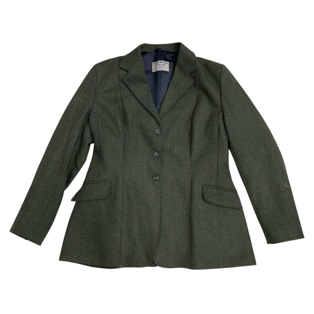 Designer Browbands Sewing Shop Mens Custom Tweed Hunt Coat Used - H