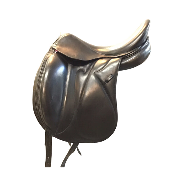 17.5" Devoucoux Makila Arcade Normale Tree Monoflap Dressage Saddle - C