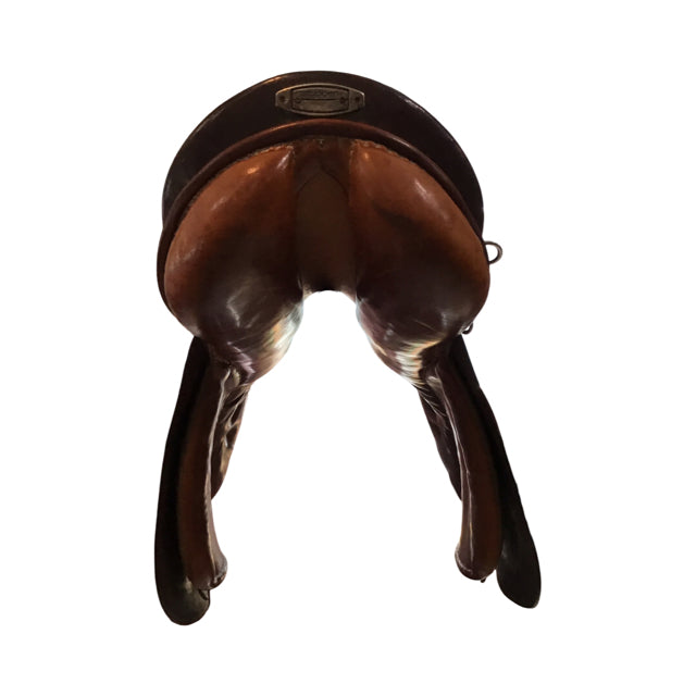 17.5" Stubben Siegfried Medium Tree Used Close Contact Saddle - C