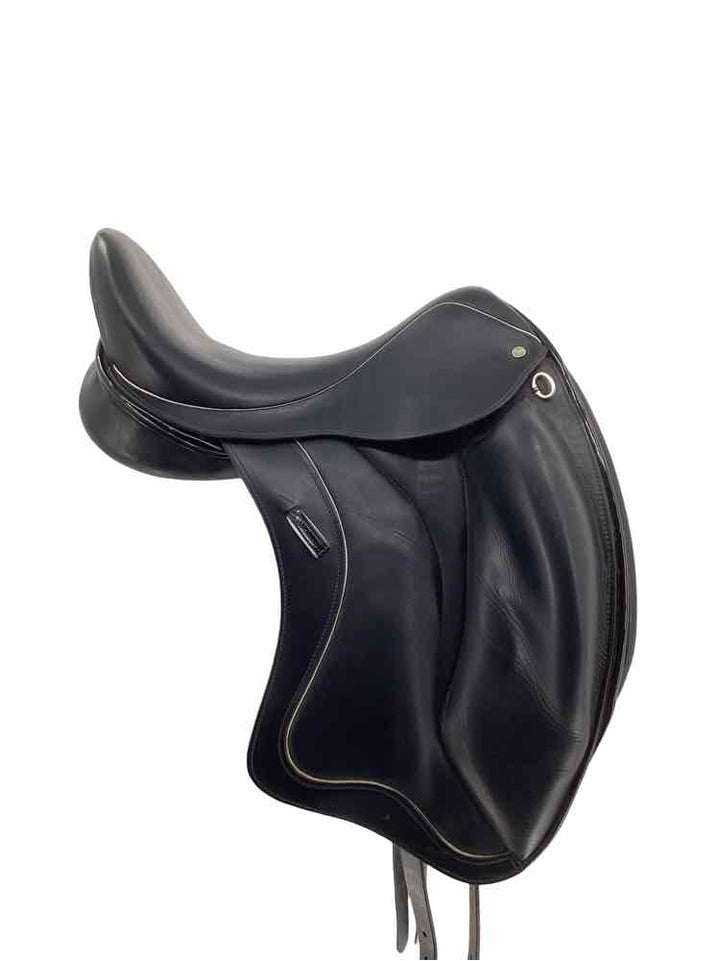 16" Stackhouse used dressage saddle short flap B