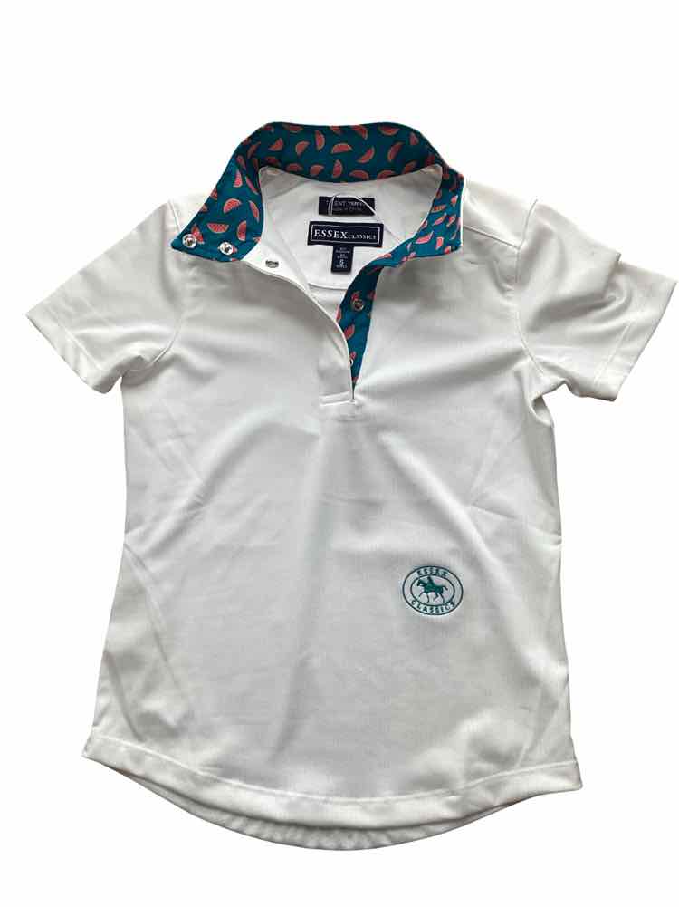 Essex new white small show shirt BU