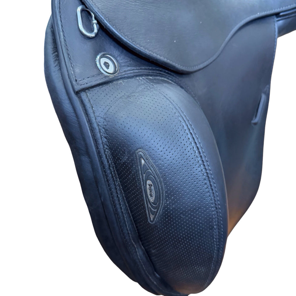 16" Prestige X-Helen K 33cm Medium Used Dressage Saddle - H