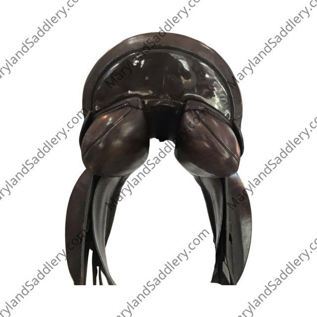 17.5" Stubben 1894 Narrow (27cm) Tree Used Dressage Saddle - C