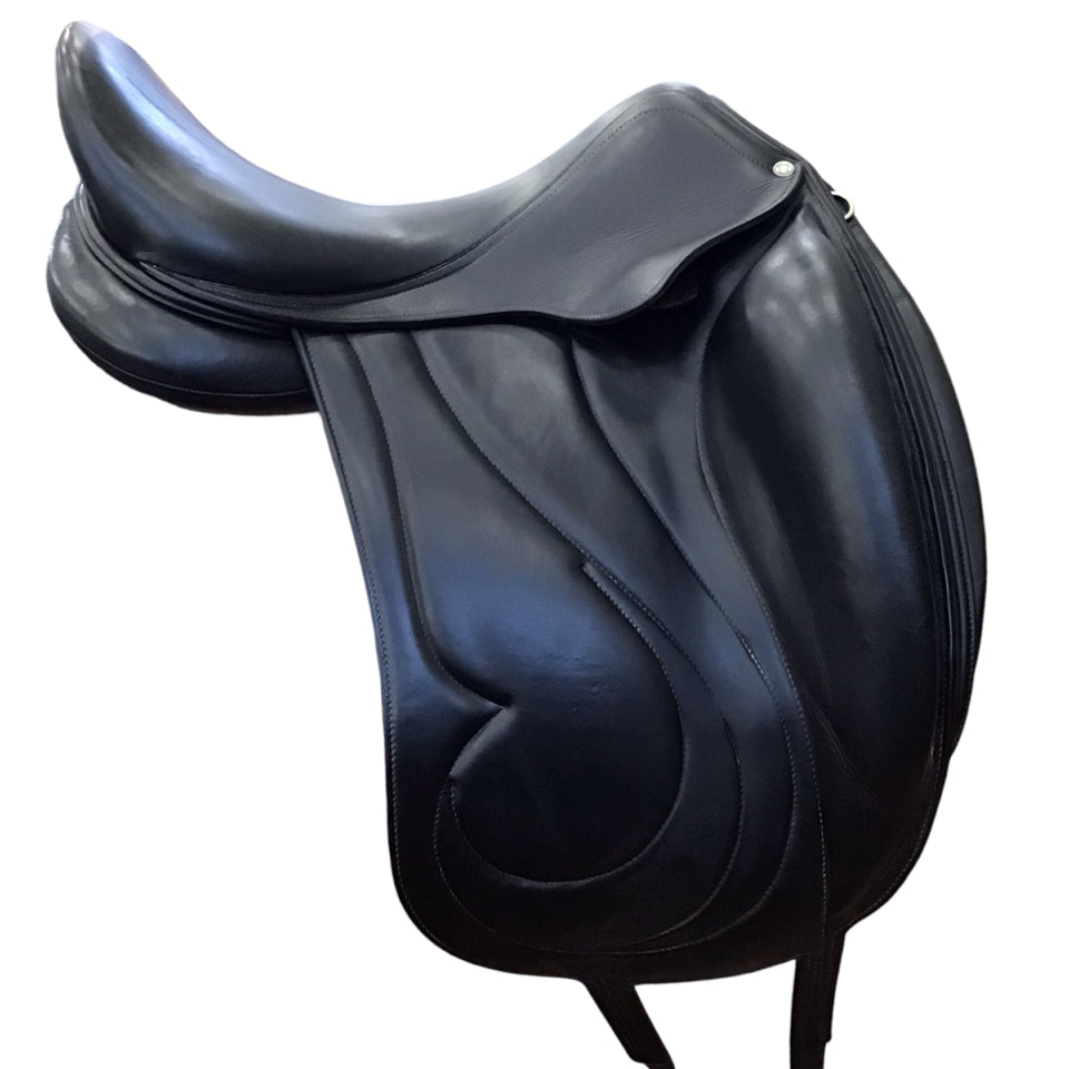 17.5" Antares Cadence Medium Used Dressage Saddle - H