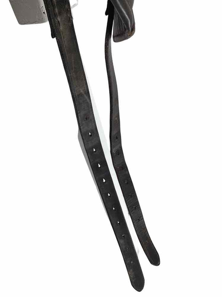18" Henning used dressage saddle with cover B