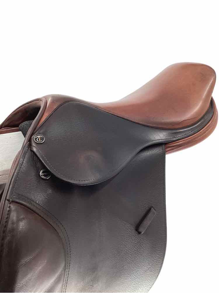17" Tad Coffin used close contact saddle