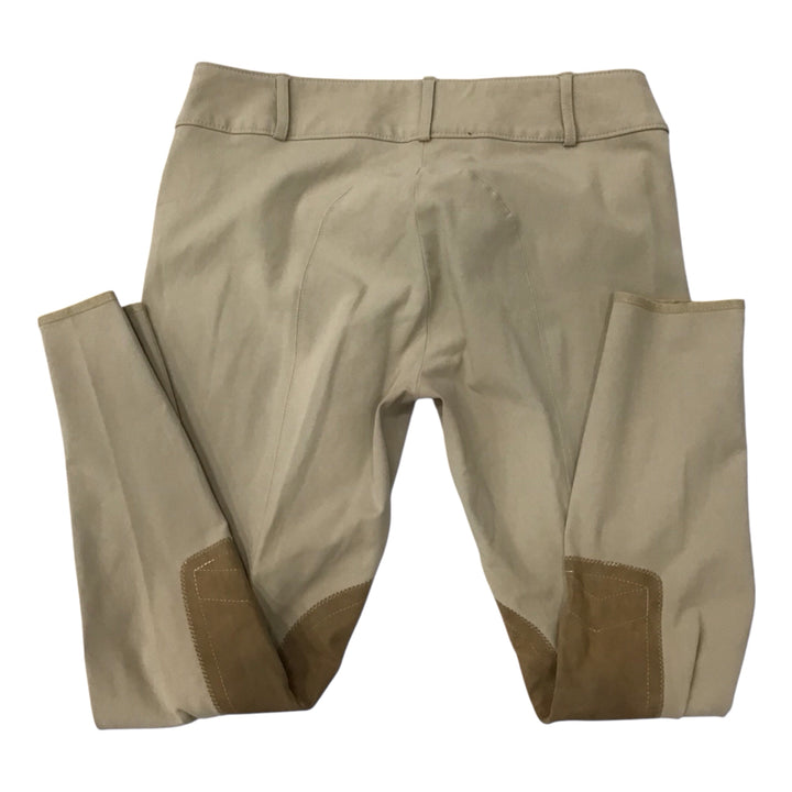 Tailored Sportsman Women's 30R Knee Patch Show Breech Tan Used - H