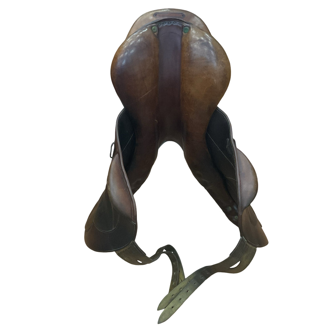 17" Devoucoux Chiberta Medium Used Hunter/Jumper Saddle