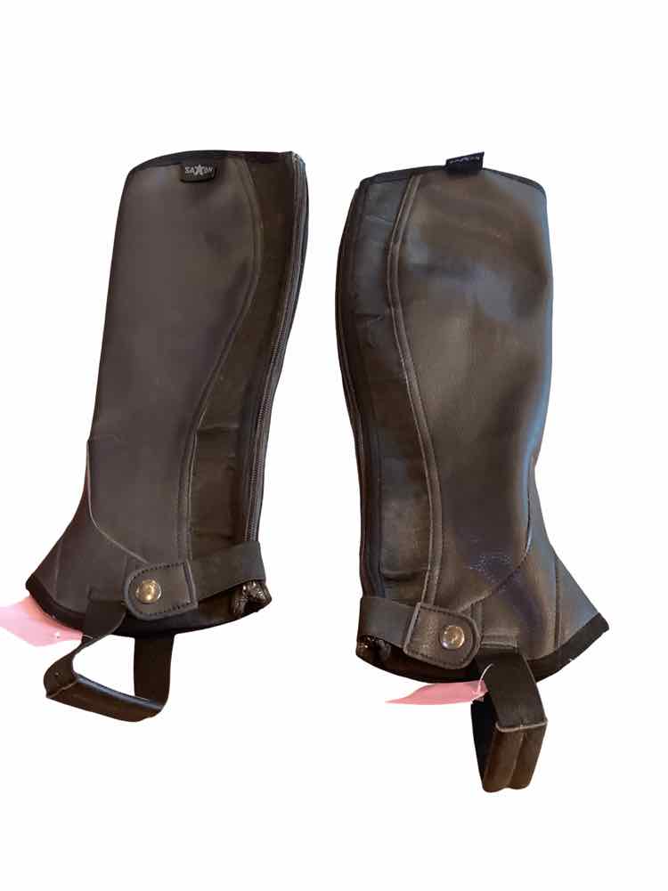 SAXON WOMEN SIZE MEDIUM HALF CHAPS