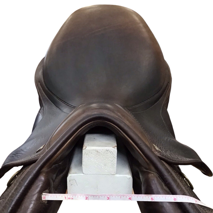 18" Intrepid Advanced Ride Deluxe Narrow Used Hunter/Jumper Saddle - H