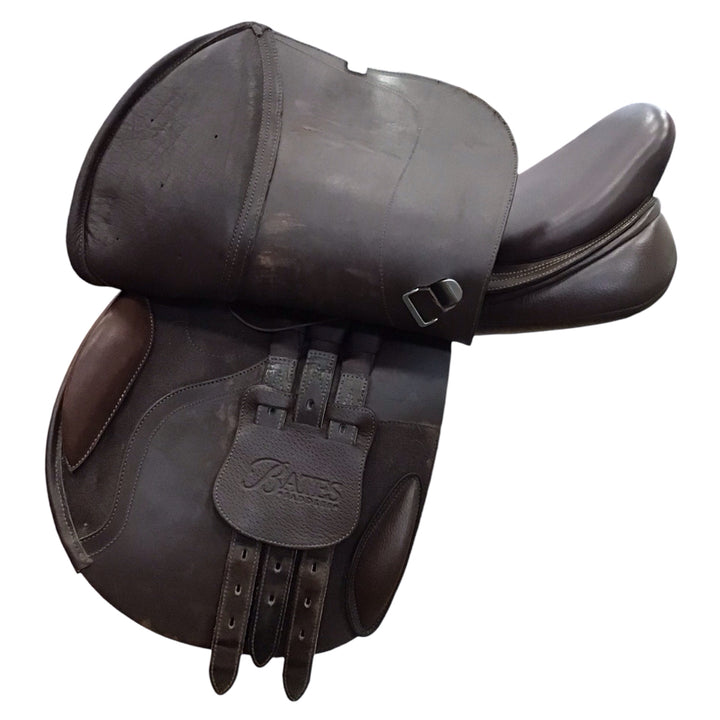 17" Bates Adjustable Used Hunter/Jumper Saddle - H