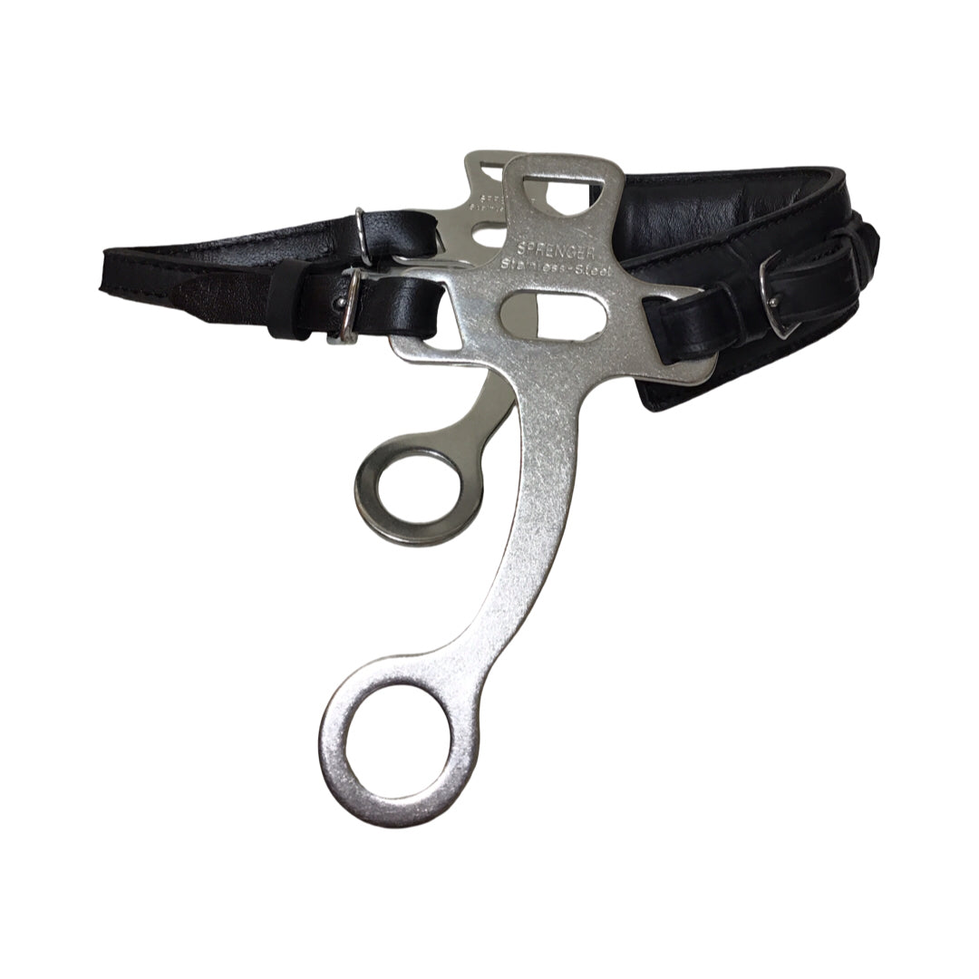 Herm Sprenger Black English Hackamore Used