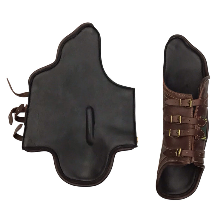 Devoucoux Chiberta Cross Country Jump Boots Size 3 Hind Used - H
