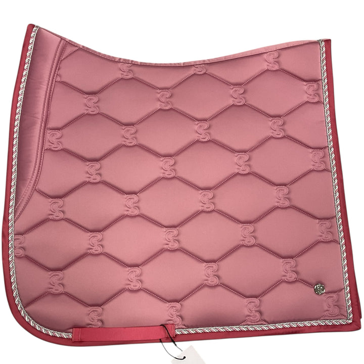 PS of Sweden Signature Dressage Pad Faded Rose Berry New - H