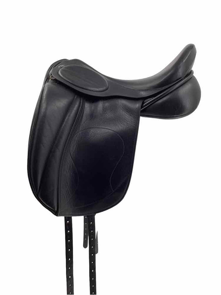 17.5" Hulsebos balance used dressage saddle reflocked 2024 B